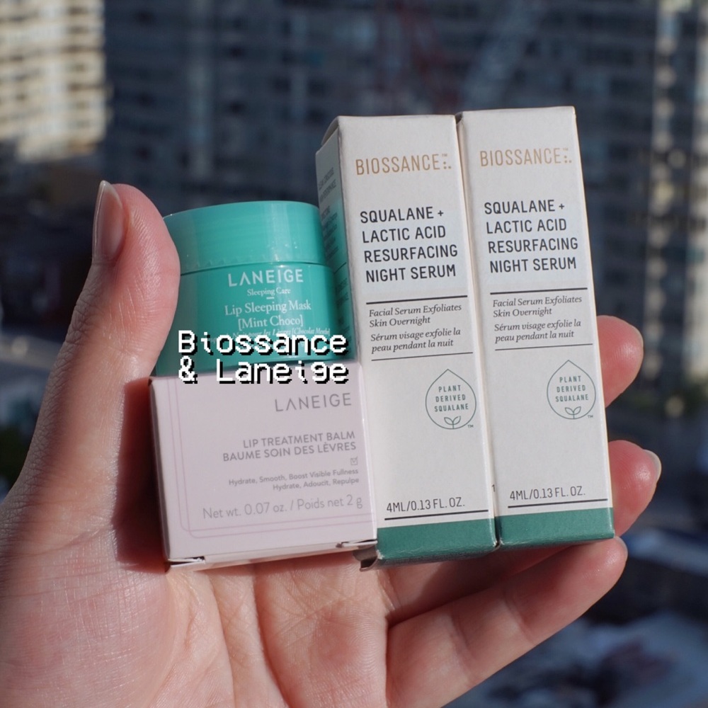 🔮 Laneige & Biossance Skincare Set